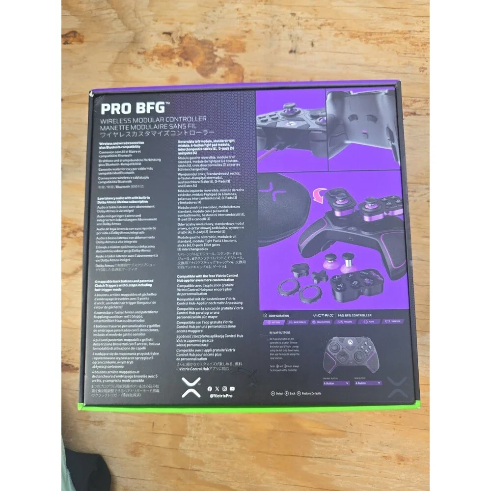 Victrix Pro BFG Wireless Xbox Controller-Black Series X/S